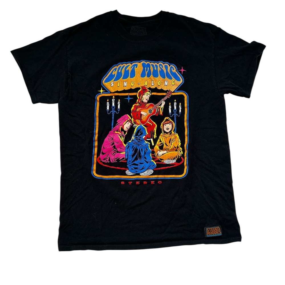 Steven Rhodes Cult Music Sing Along Tee